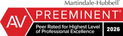 Martindale-Hubbell Preeminent Badge