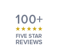 100+ Five Star Reviews